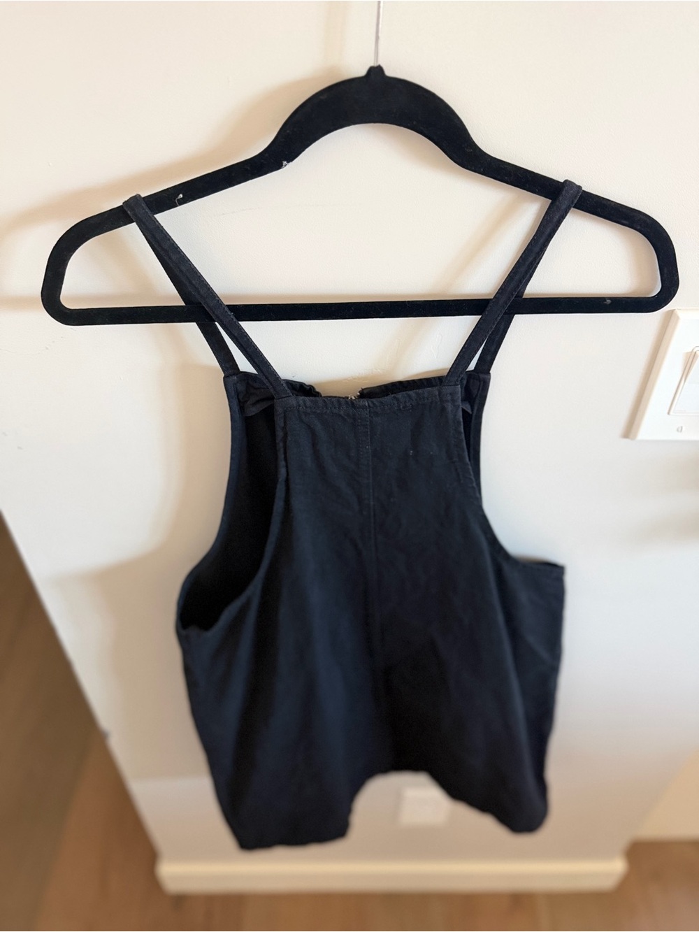 Cotton On Black Zip-Up 100% Cotton Dress with Ring Pull Zipper Detail - Picture 6 of 8